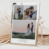 [Digitaal beschikbaar] Foto Bruiloft dank u kaarte Kaart
