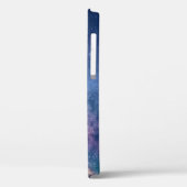 Digitaal blauw en paars sterrenstelsel Case-Mate iPhone case (Achterkant / Links)