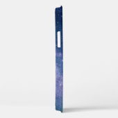 Digitaal blauw en paars sterrenstelsel Case-Mate iPhone case (Achterkant / Rechts)