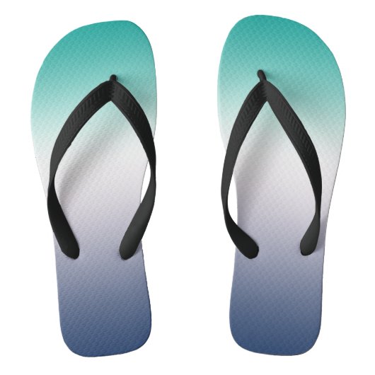 digitaal blauw flip flop ontwerp (Voetbed)