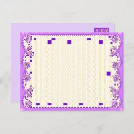 Digitaal Bloemen Briefkaart