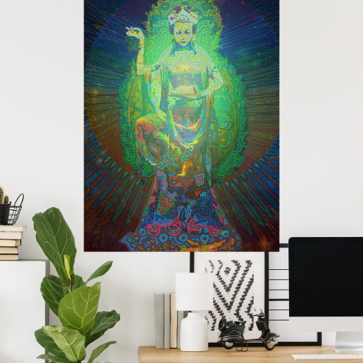 Digitaal Bodhisattva - 2014 Poster (Thuiskantoor)