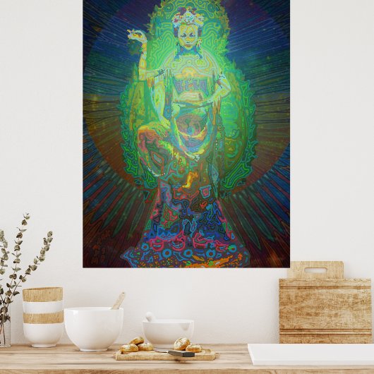Digitaal Bodhisattva - 2014 Poster (Keuken)