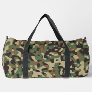 Digitaal bos militair camouflagepatroon plunjezak