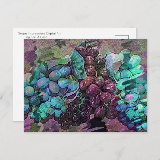 Digitaal Briefkaart voor grafische afdrukken (Voorkant / Achterkant)