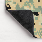 Digitaal Camo muismat (Hoek)