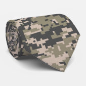 Digitaal Camopatroon voor bergbeklimmer Stropdas (Opgerold)