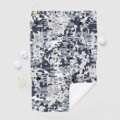 Digitaal Camouflage decor voor stadsstijl op een Golfhanddoek (Insitu)