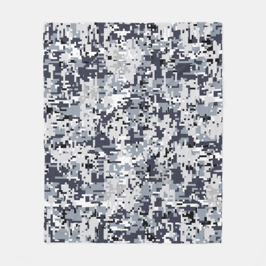 Digitaal Camouflage-decor voor stedelijke stijl Fleece Deken (Voorkant)