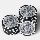 Digitaal Camouflage-decor voor stedelijke stijl Pokerchips (Opstapeling)