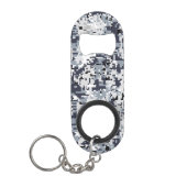 Digitaal Camouflage-decor voor stedelijke stijl Sleutelhanger Flessenopener (Voorkant)