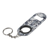 Digitaal Camouflage-decor voor stedelijke stijl Sleutelhanger Flessenopener (Voorkant Gekanteld)