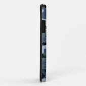 Digitaal Camouflage-Hoesje in Navy Style Case-Mate iPhone Case (Achterkant/rechts)