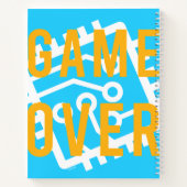 Digitaal circuit "Game over" Notitieboek (Achterkant)