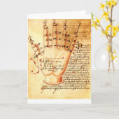 Digitaal comput: middeleeuwse wiskunde kaart (Gele Bloem)