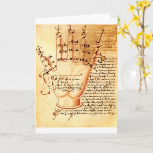 Digitaal comput: middeleeuwse wiskunde kaart (Gele Bloem)