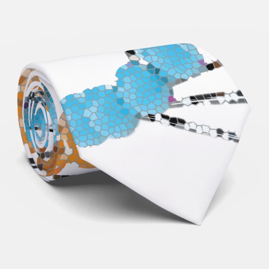 Digitaal DNA-Stropdas Stropdas (Opgerold)