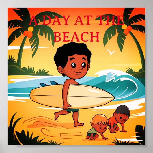 Digitaal downloadbaar kinderkamer Poster (Voorkant)