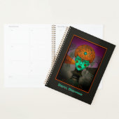 Digitaal dromen uitgerekt canvasprint planner (Display)