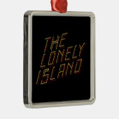 Digitaal eiland metalen ornament (Rechts)