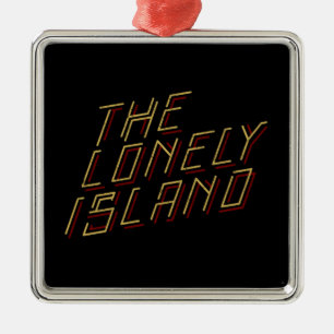 Digitaal eiland metalen ornament