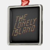 Digitaal eiland metalen ornament (Links)