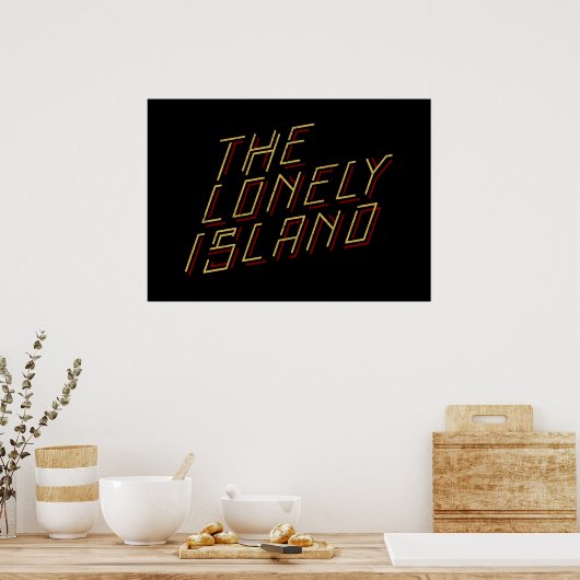 Digitaal eiland poster (Keuken)