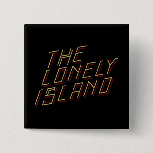 Digitaal eiland vierkante button 5,1 cm (Voorkant)
