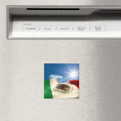 Digitaal gegenereerde rimpeling van de Mexicaanse Magneet (Insitu (Vaatwasser))