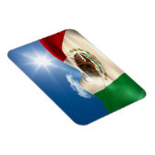 Digitaal gegenereerde rimpeling van de Mexicaanse Magneet (Rechterzijde)