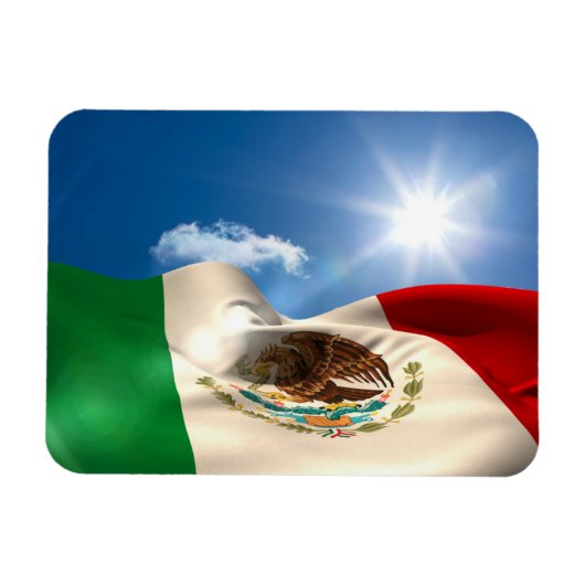 Digitaal gegenereerde rimpeling van de Mexicaanse Magneet (Horizontaal)