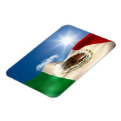 Digitaal gegenereerde rimpeling van de Mexicaanse Magneet (Linkerzijde)