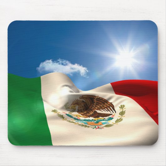 Digitaal gegenereerde rimpeling van de Mexicaanse Muismat (Voorkant)