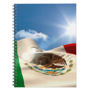 Digitaal gegenereerde rimpeling van de Mexicaanse Notitieboek