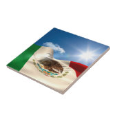 Digitaal gegenereerde rimpeling van de Mexicaanse Tegeltje (Zijkant)