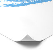 Digitaal geschilderd Volleybalontwerp Poster (Hoek)