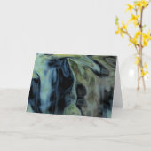 Digitaal gewijzigde Abstracte foto "April Bossen I Kaart (Gele Bloem)