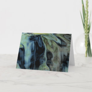 Digitaal gewijzigde Abstracte foto "April Bossen I Kaart