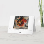 Digitaal gewijzigde "Tomato and Lace" Kaart (Achterkant)