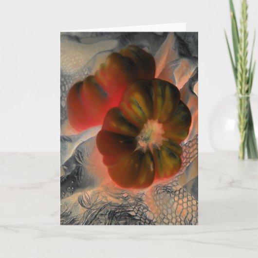 Digitaal gewijzigde "Tomato and Lace" Kaart (Voorkant)