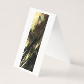 Digitaal gewijzigde veldfoto "Brand in the Grass" Kaart (Achterkant)