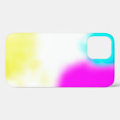digitaal grafisch ontwerp blauwachtergrond textuur Case-Mate iPhone case (Achterkant (horizontaal))