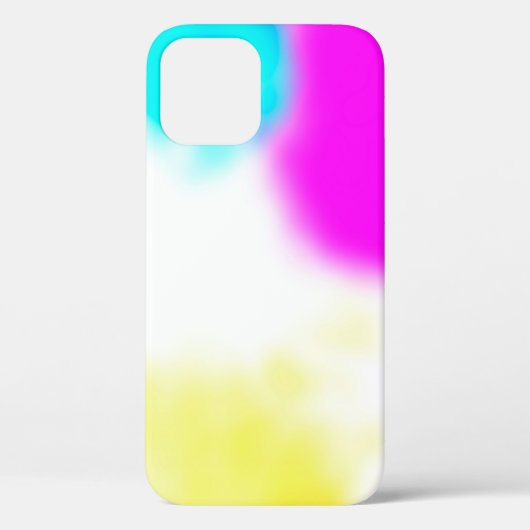 digitaal grafisch ontwerp blauwachtergrond textuur Case-Mate iPhone case (Achterkant)