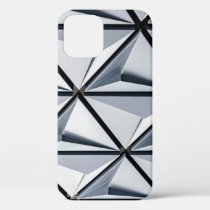 Digitaal grijs en zwart behangpapier Case-Mate iPhone case
