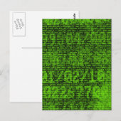 Digitaal Groen Briefkaart (Voorkant / Achterkant)
