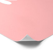 Digitaal Groovy Verjaardagsfeestje Welkomstbord Poster (Hoek)