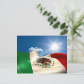 Digitaal het Geproduceerde Golven van de Vlag van Briefkaart (Staand voorkant)