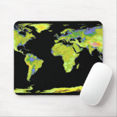 Digitaal hoogtemodel van de continenten op Ea Muismat (Met muis)