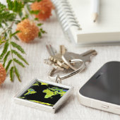 Digitaal hoogtemodel van de continenten op Ea Sleutelhanger (Zijkant)