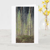 Digitaal in het Bos getransformeerd bos Kaart (Gele Bloem)